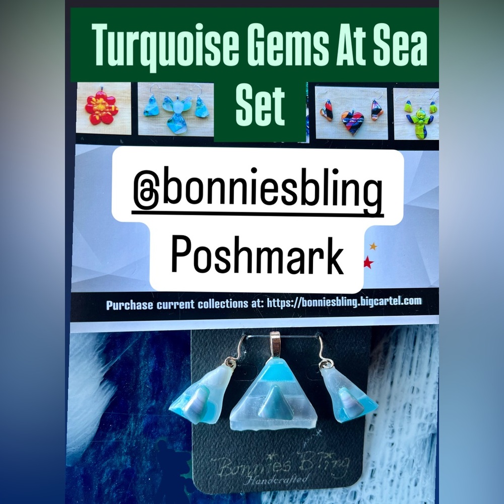 Bonnie's Bling One of A Kind Fused Glass Jewelry and Accessories to Wear.